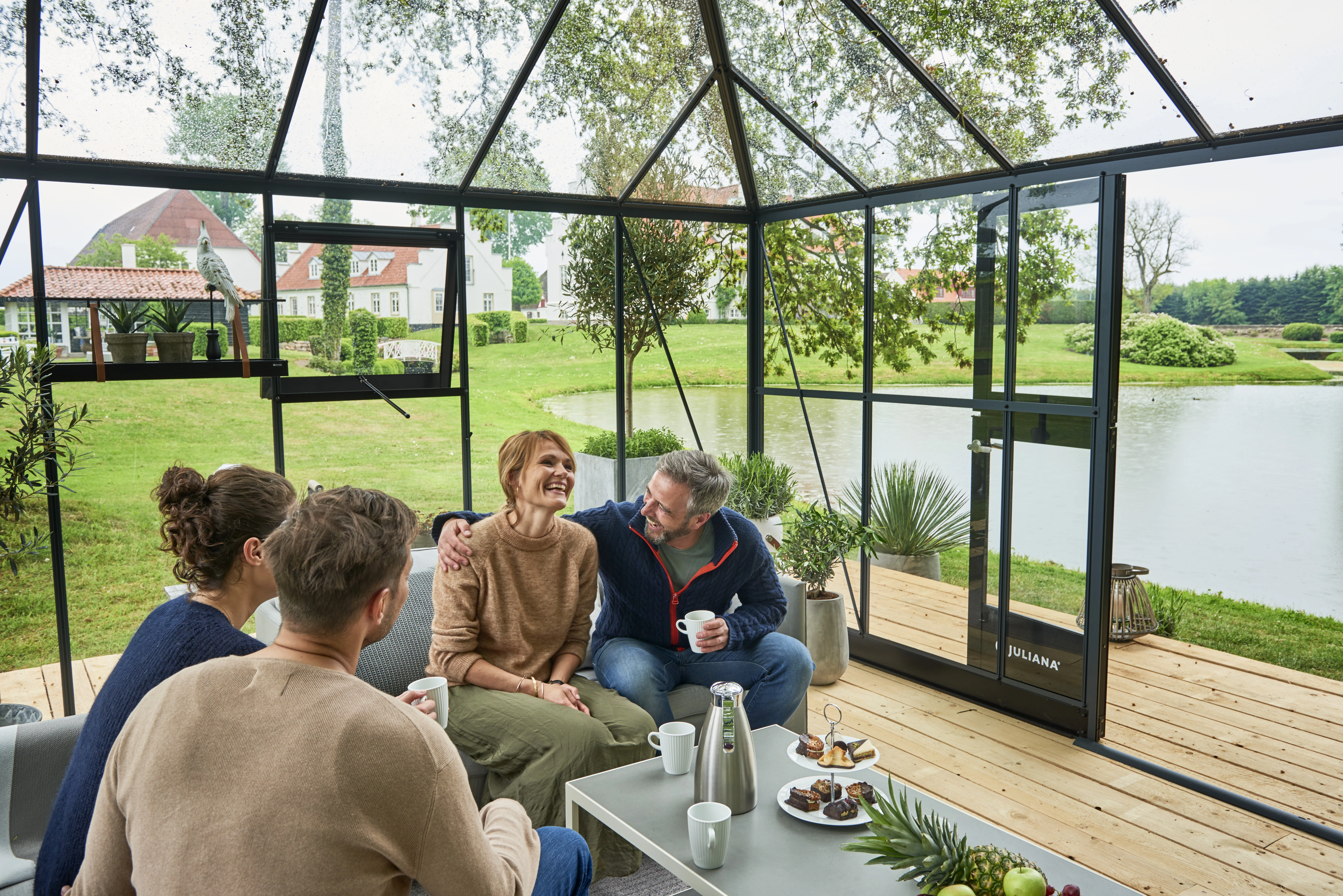 Royal Well Tuinkamer Grand Oase 18.8 m2 Antraciet - Afbeelding 5